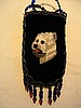 Black cell ph. holder w/ dog